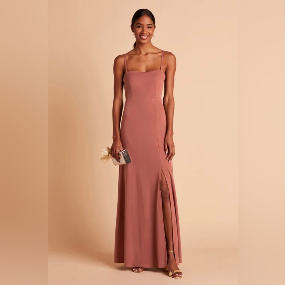 Birds Grey Bridesmaids dress